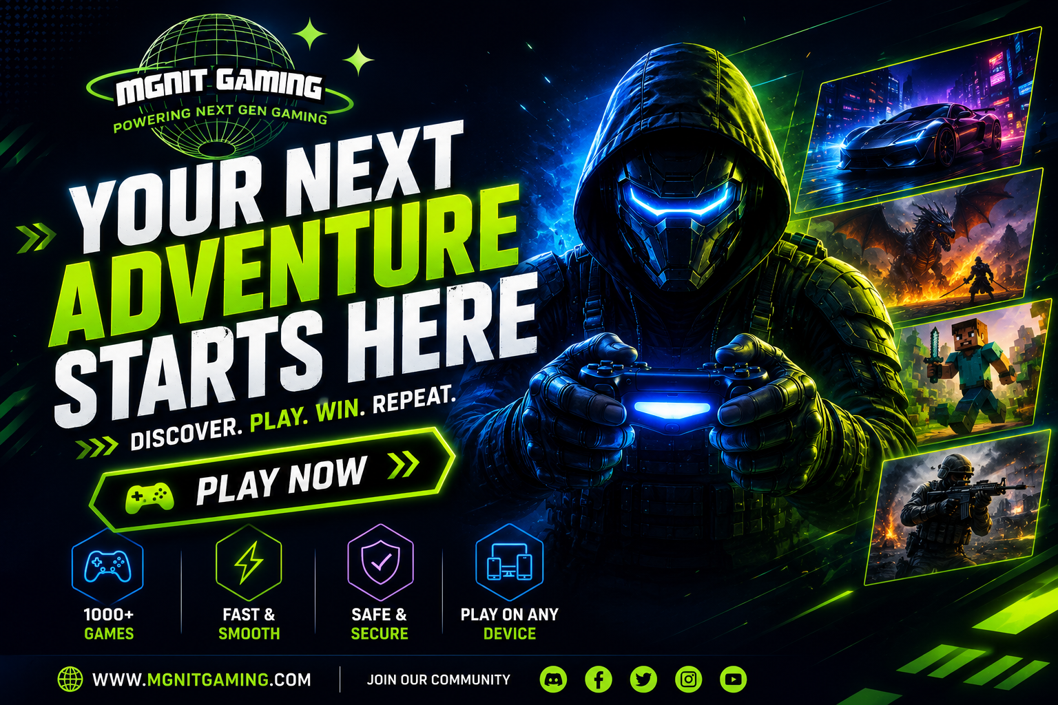 MGNIT Gaming | Play Free Online Games & Discover Your Next Adventure